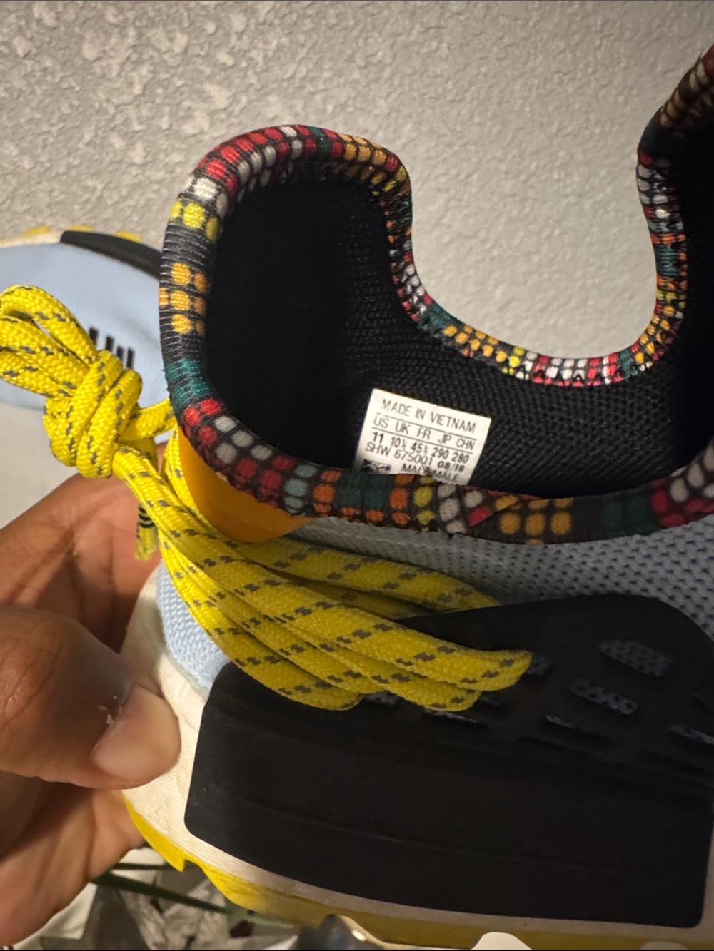 Men’s 11 adidas x Pharrell Williams HU NMD Trail “Chinese Pack” - Picture 7 of 7